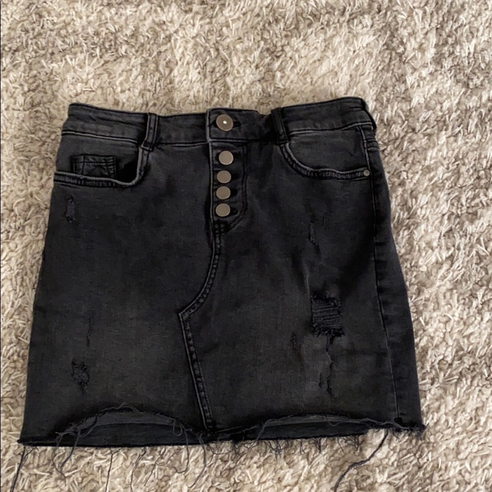 Zara Denim Mini Skirt